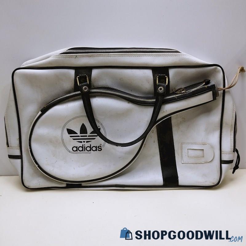 Vintage Adidas Tennis Racquetball Bag + 2 Racquets - shopgoodwill.com
