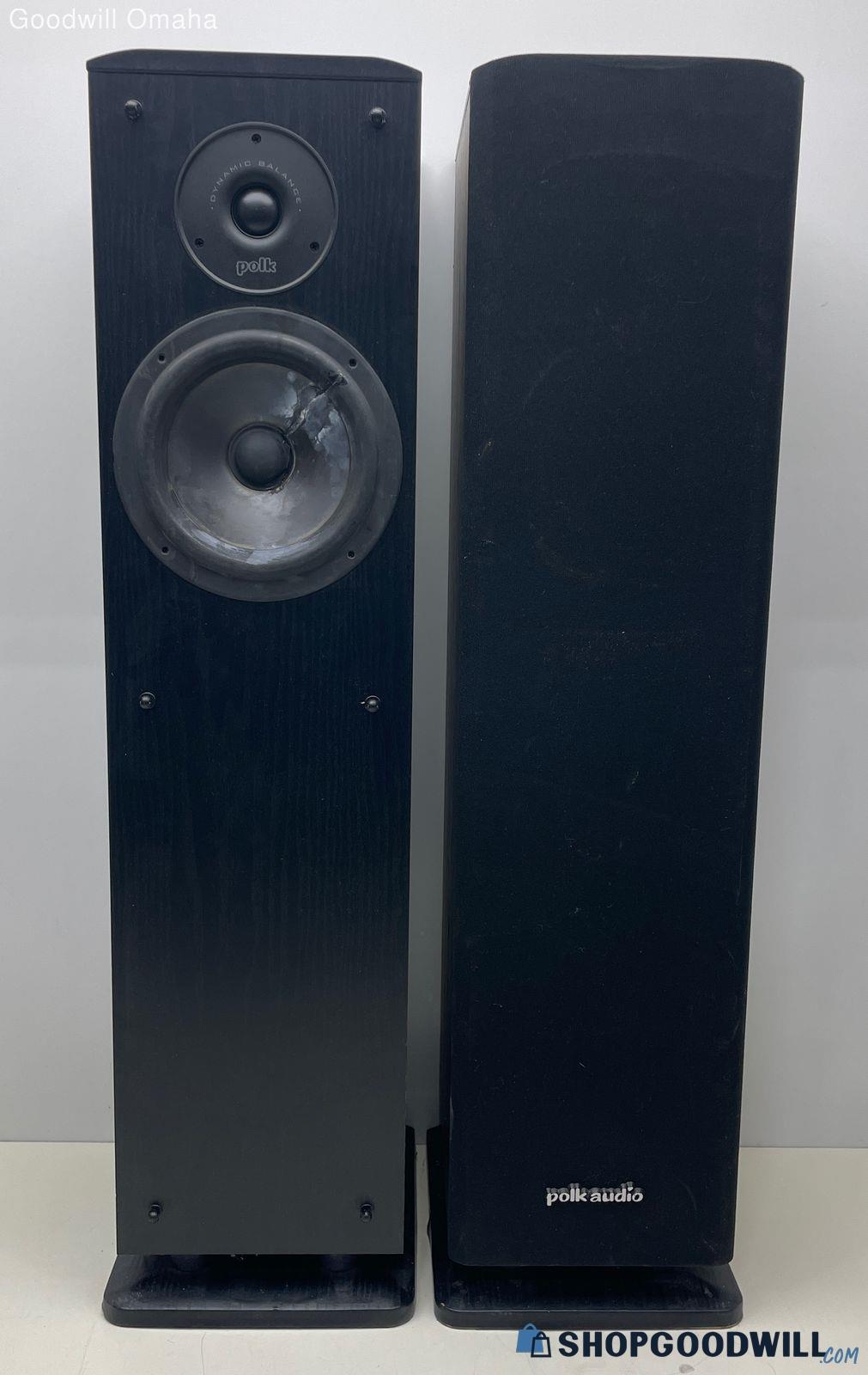 Polk Audio Rt8 Standing Speakers Tested! Read Description! Local Pick