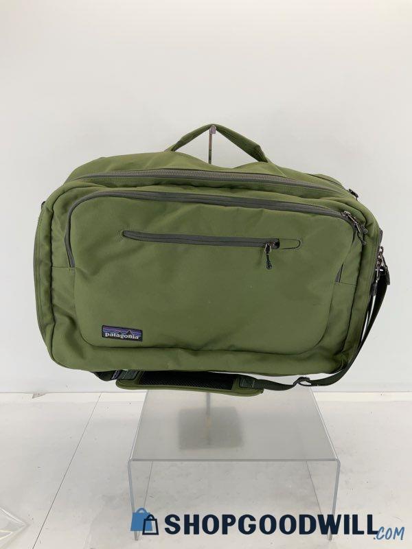 Patagonia Olive Green Gray Convertible Backpack | ShopGoodwill.com