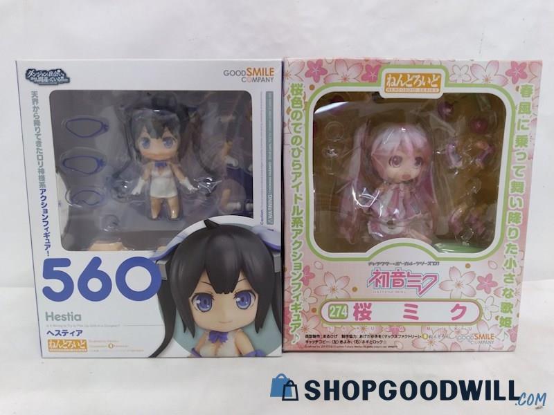 Good Smile Company Nendoroid Series 274 Hatsune Miku Sakura & 560 ...