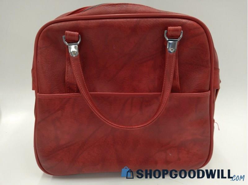 Escort American Carry On Travel Bag Red Luggage