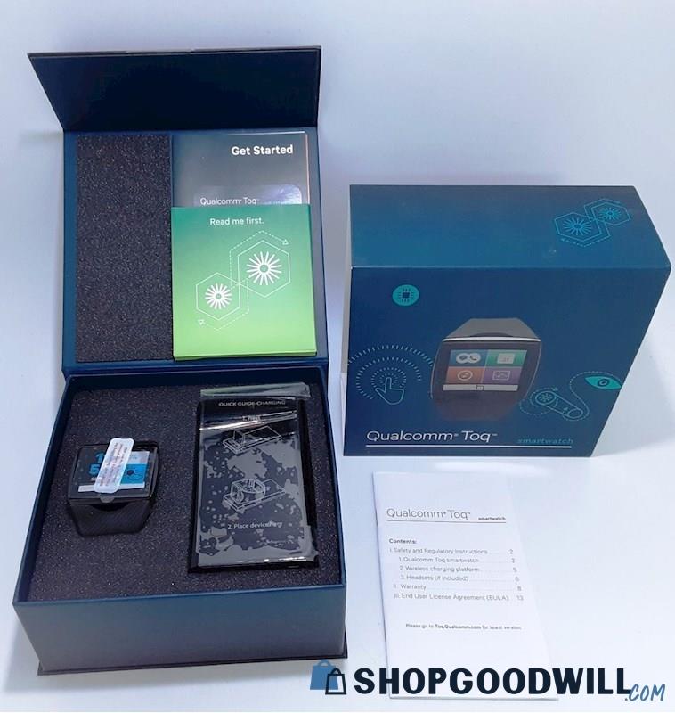 Qualcomm Toq Smartwatch S N: Kkm09ro - Shopgoodwill.com