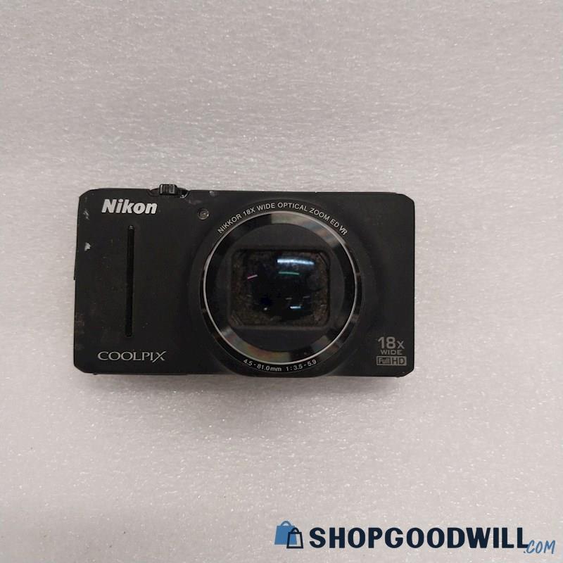 Nikon Coolpix Digital Camera S9200 W/ 18x Wide Optical Zoom ...