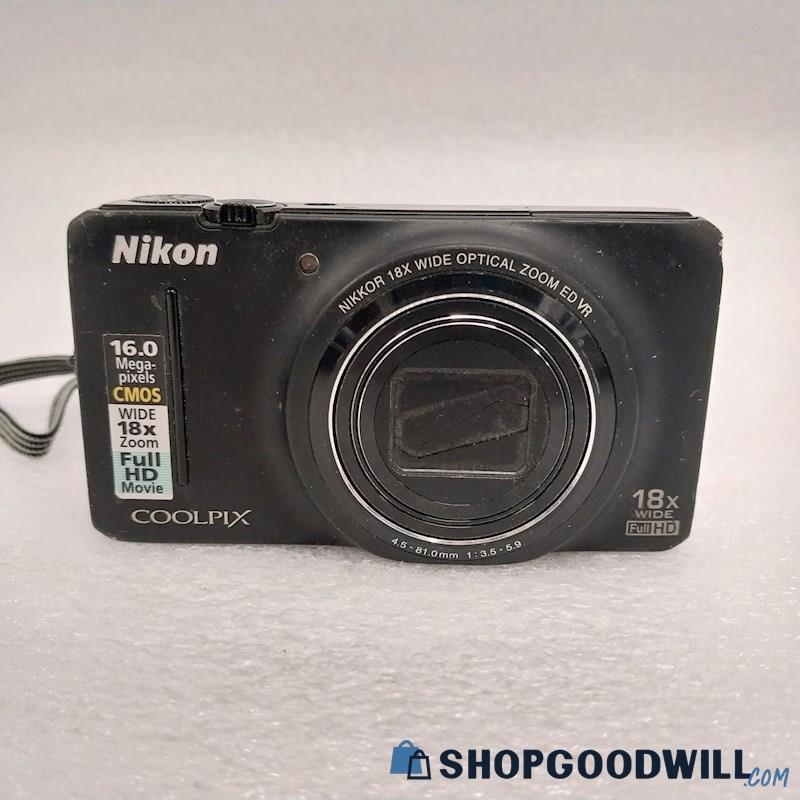 Nikon Coolpix Digital Camera S9200 - 16 Megapixels W/ Wide 18x Zoom ...