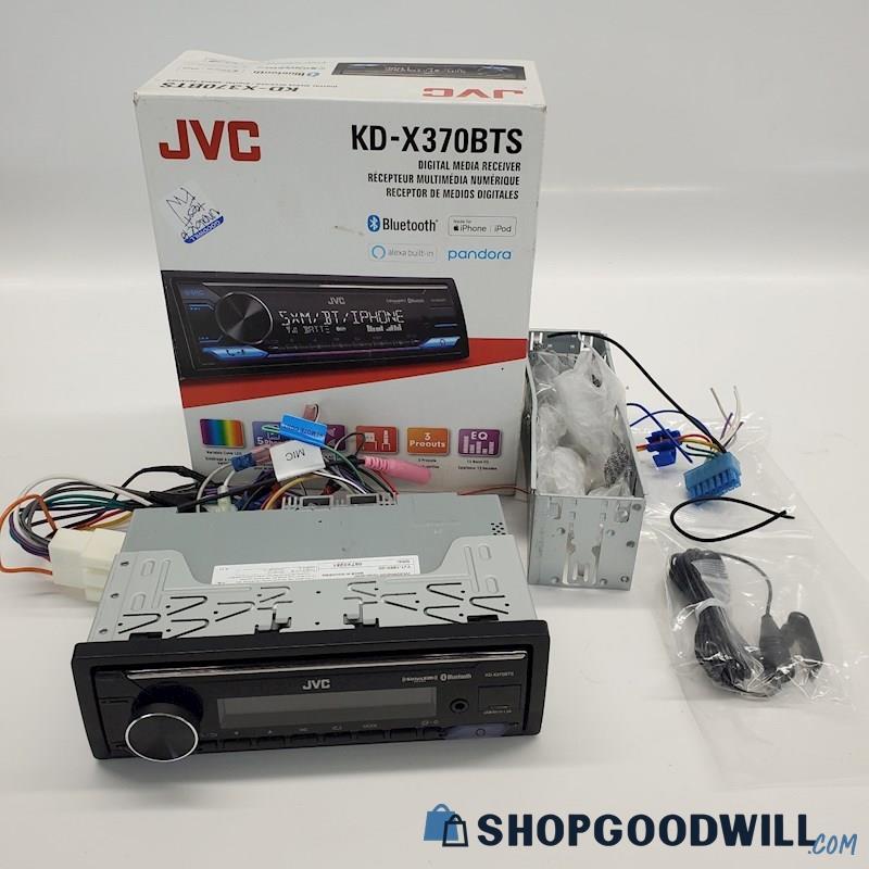 Jvc Kd-x370bts Digital Media Receiver Car Radio | ShopGoodwill.com