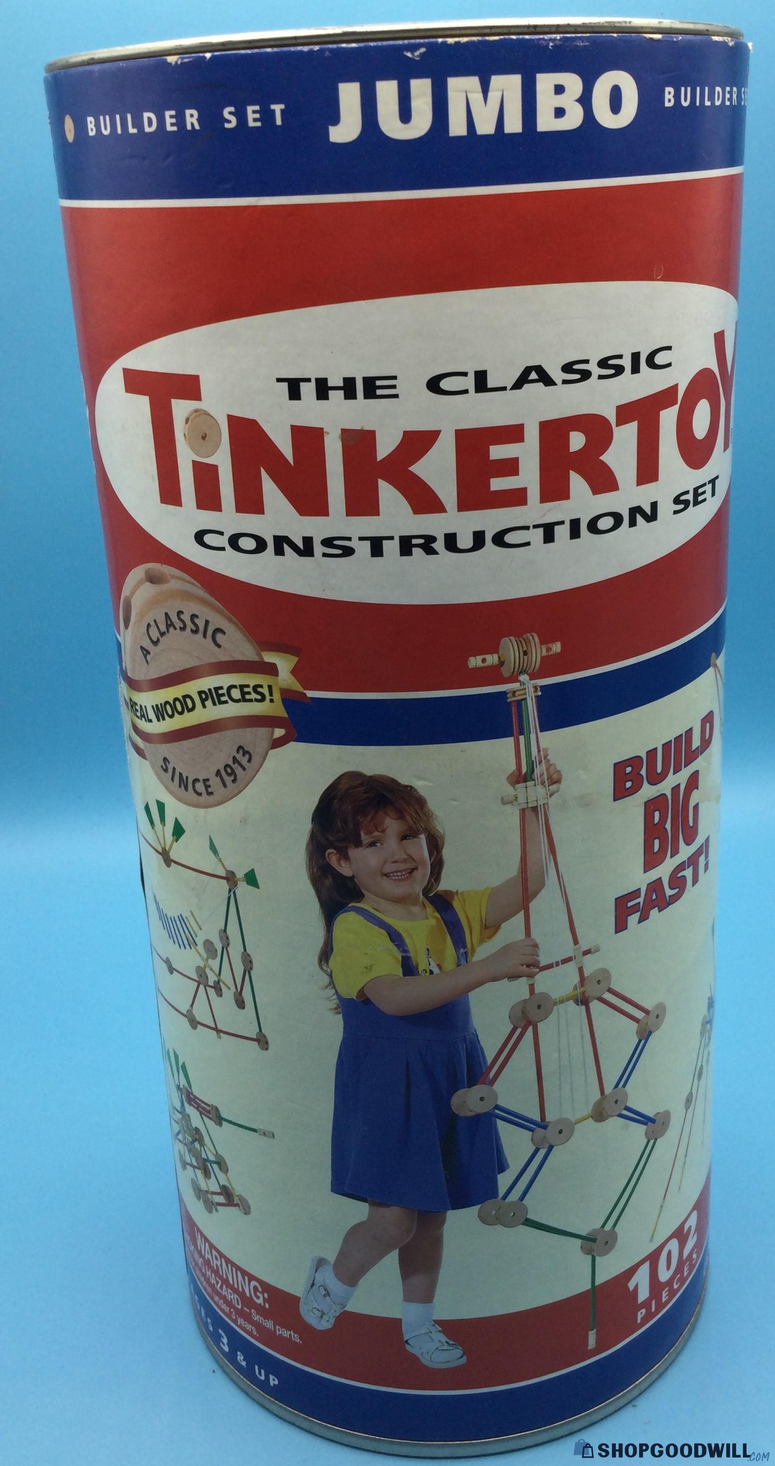 The Classic Tinkertoy Construction Set | ShopGoodwill.com