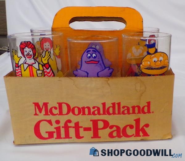 Mcdonalds glass cups