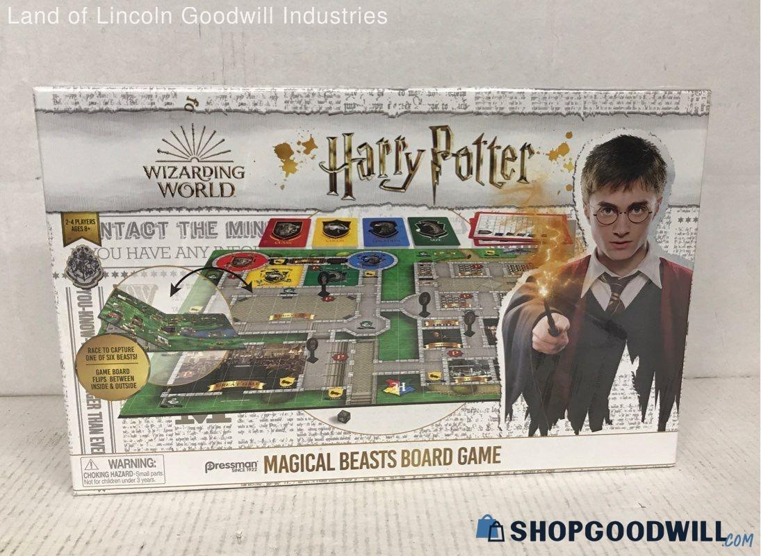 Nib Pressman White Cardboard Wizarding World Harry Potter Board Game Shopgoodwill Com