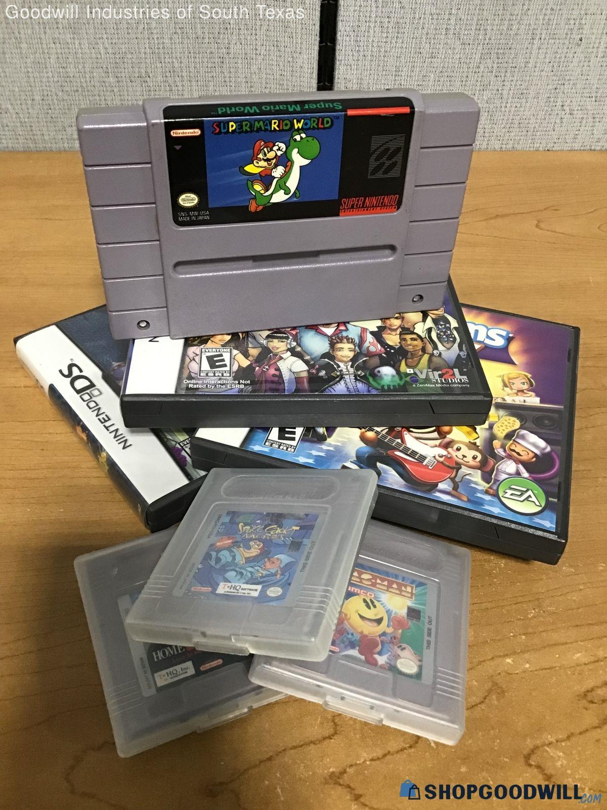 Nintendo Games Lot | ShopGoodwill.com