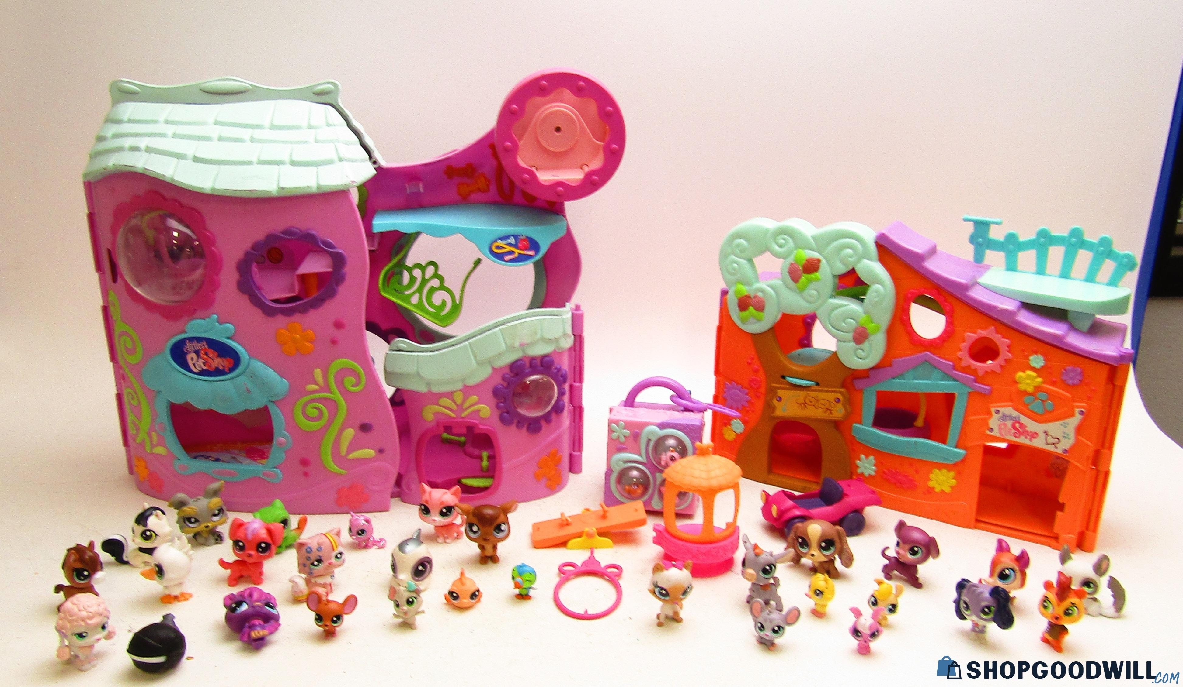 Littlest Pet Shop Bundle- Playsets, Figures, Accessories - shopgoodwill.com