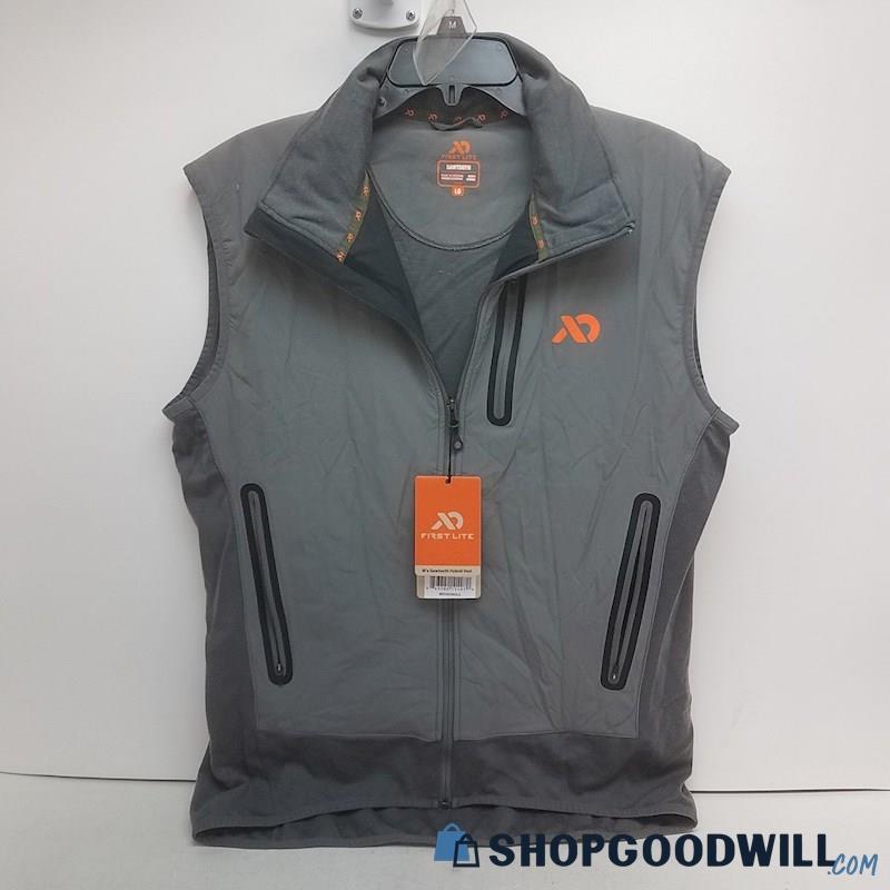 Nwt Men's First Lite Sawtooth Hybrid Vest - Ash Grey Size Large ...