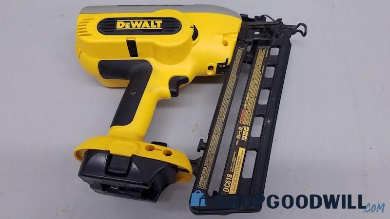 Dewalt DC618 18V Cordless XRP 16 Finish Nailer - No Battery, Untested ...