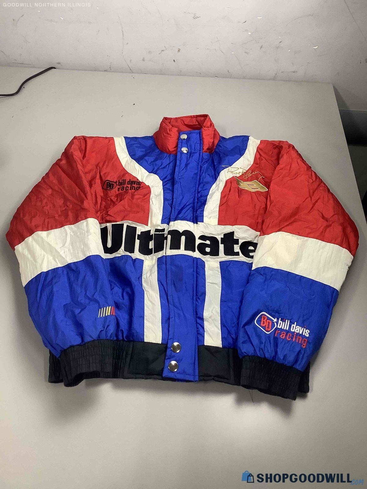 Men's Racing Champions NASCAR Amoco Jacket Size S - shopgoodwill.com