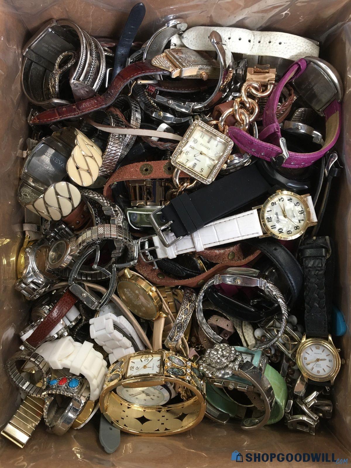 17 Lbs Of New To Vintage Watches Resale Grabbag | ShopGoodwill.com