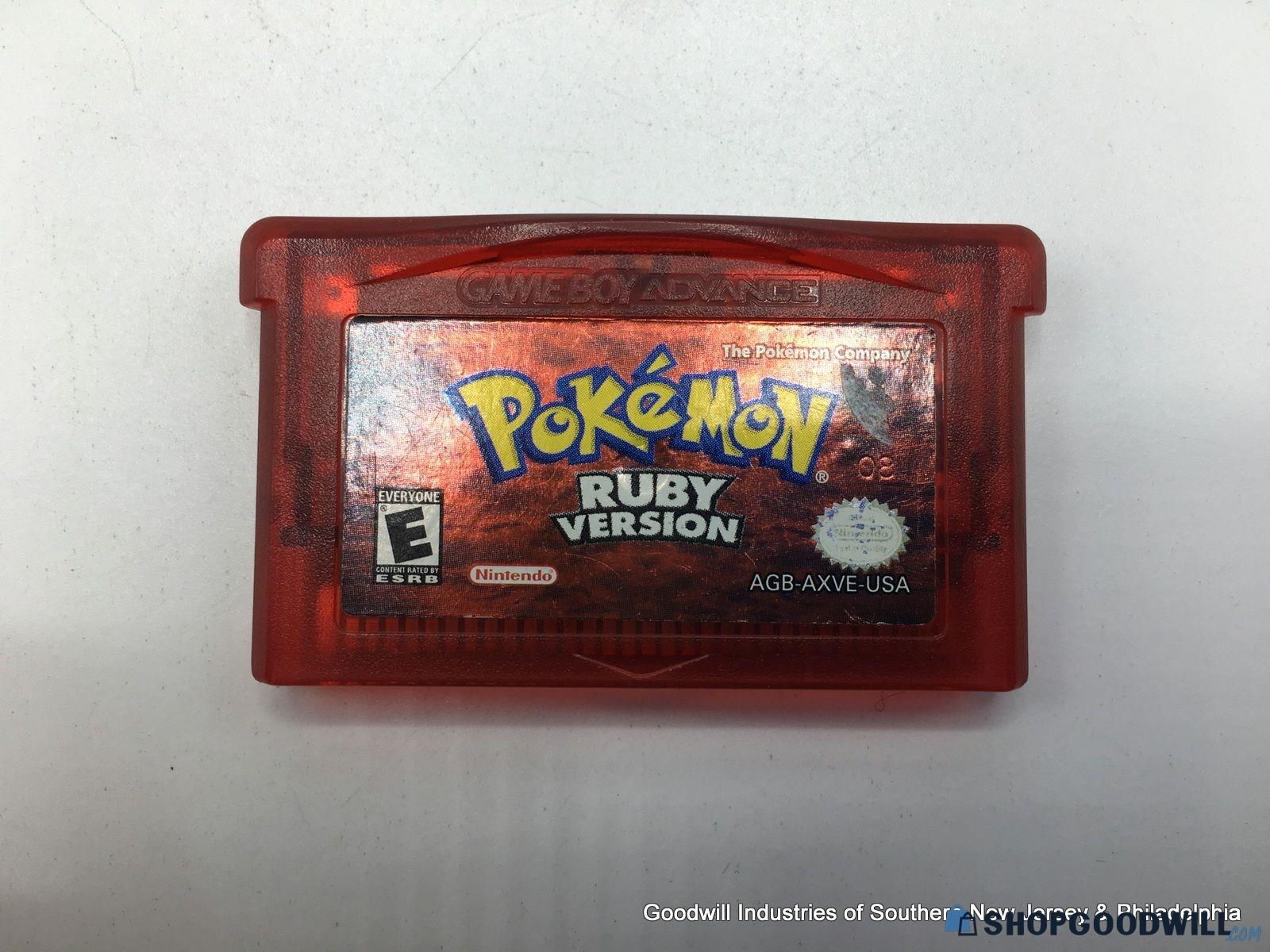 Pokemon Ruby for Game Boy Advance(Cartridge Only)-Tested & Working ...