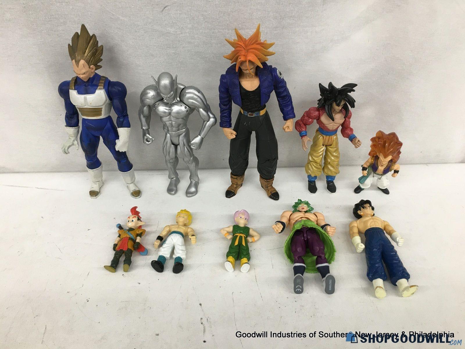 Assorted Dragon Ball/Z/GT Action Figure Lot (10 pcs.) - shopgoodwill.com