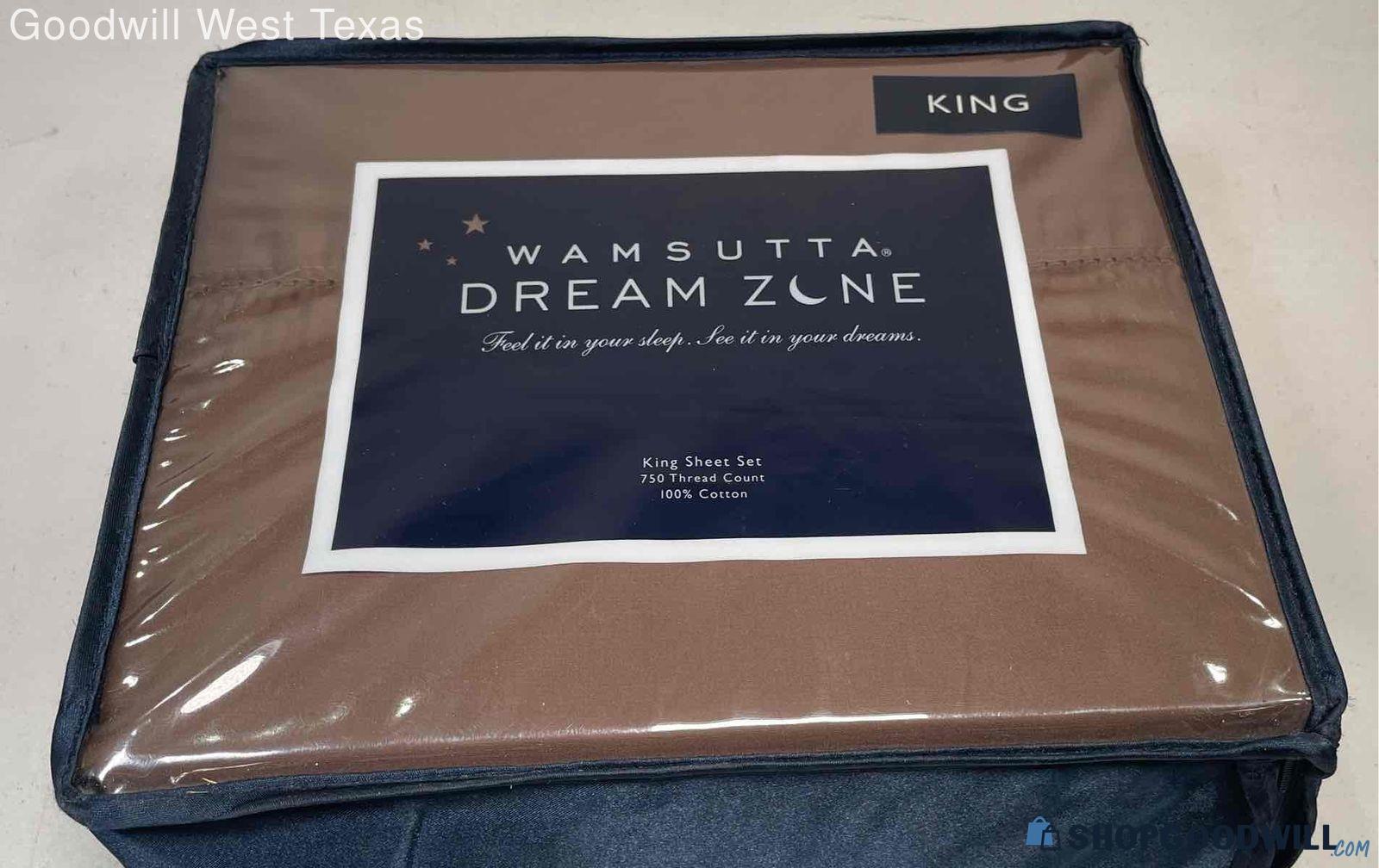 Wamsutta Dreamzone King 750 Thread Count Cotton Sheet Set - Chocolate ...