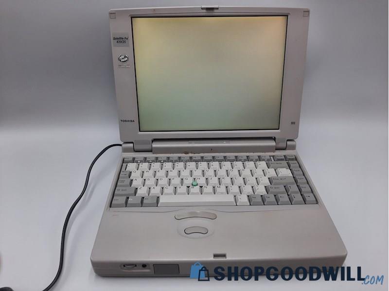 Toshiba Satellite Pro 420CDS Laptop - shopgoodwill.com