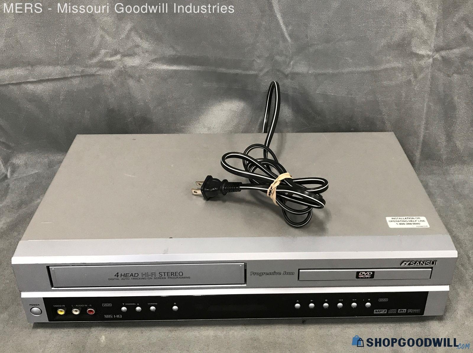 Sansui Dvd/vcr Player Combo Model: Vrdvd4001 | ShopGoodwill.com