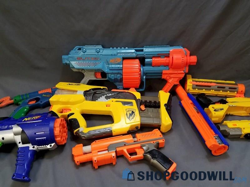 Lot Of Nerf Guns - shopgoodwill.com