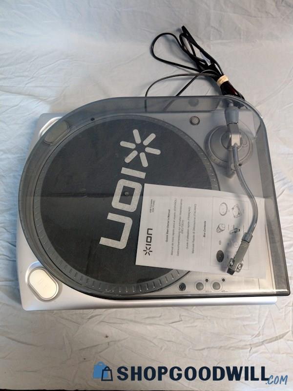 Ion Ttusb Usb Enabled Belt Drive Turntable Powers On