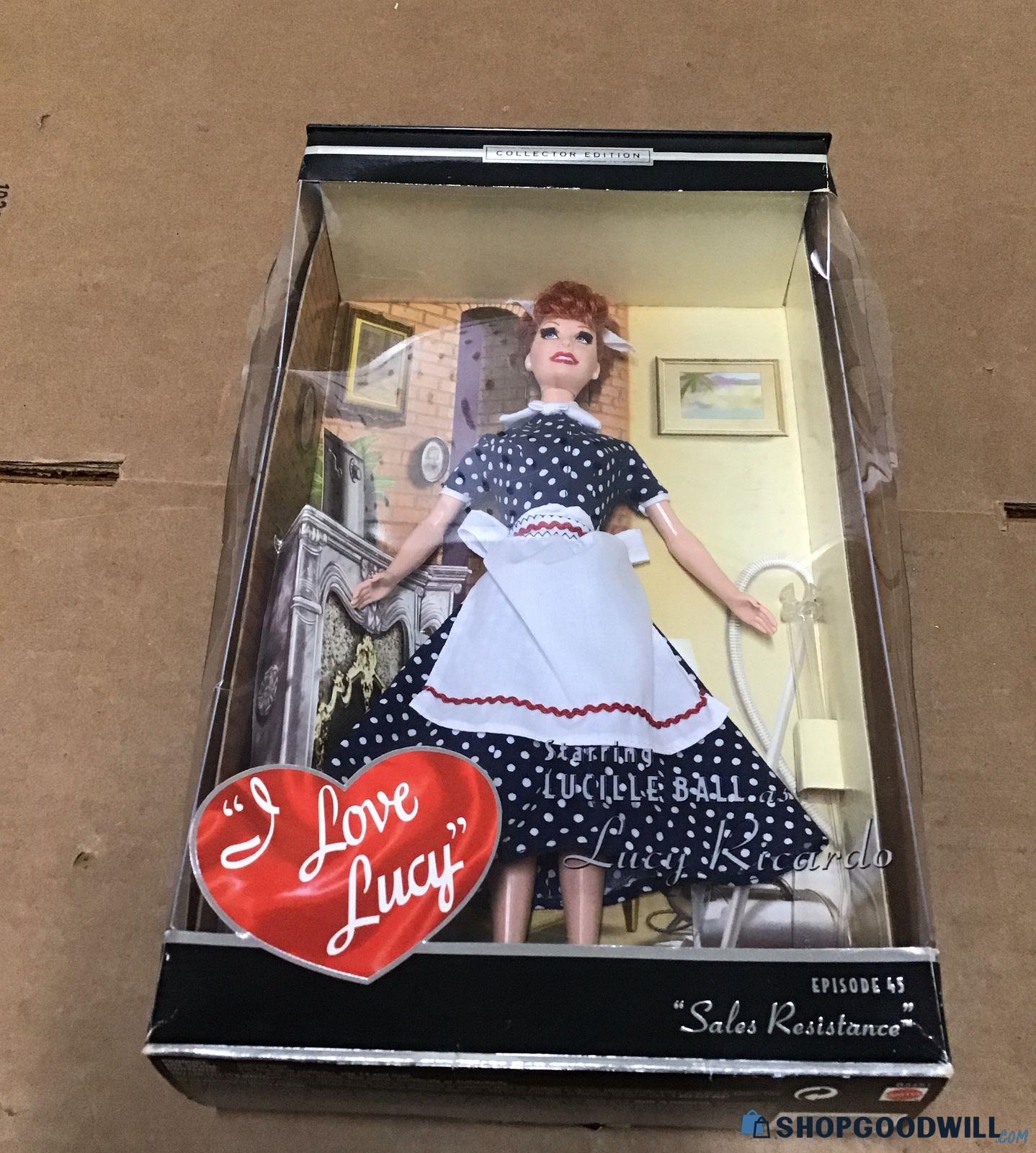 Used 2004 Mattel Barbie Doll I Love Lucy Sales Resistance Episode 45 ...