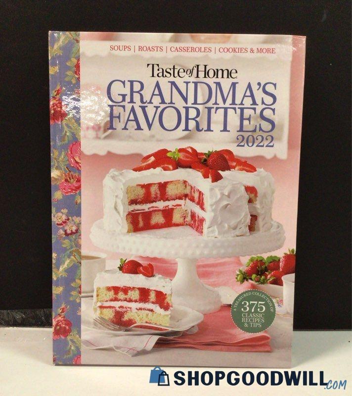 Taste Of Home "Grandma's Favorites 2022" Cookbook