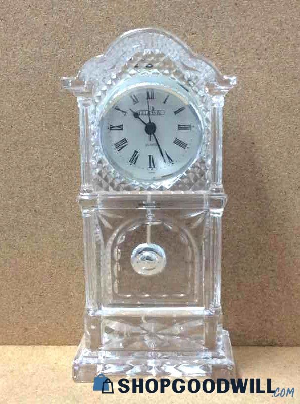 Teltime Quartz Glass Mantle Clock Made In Taiwan - Untested ...