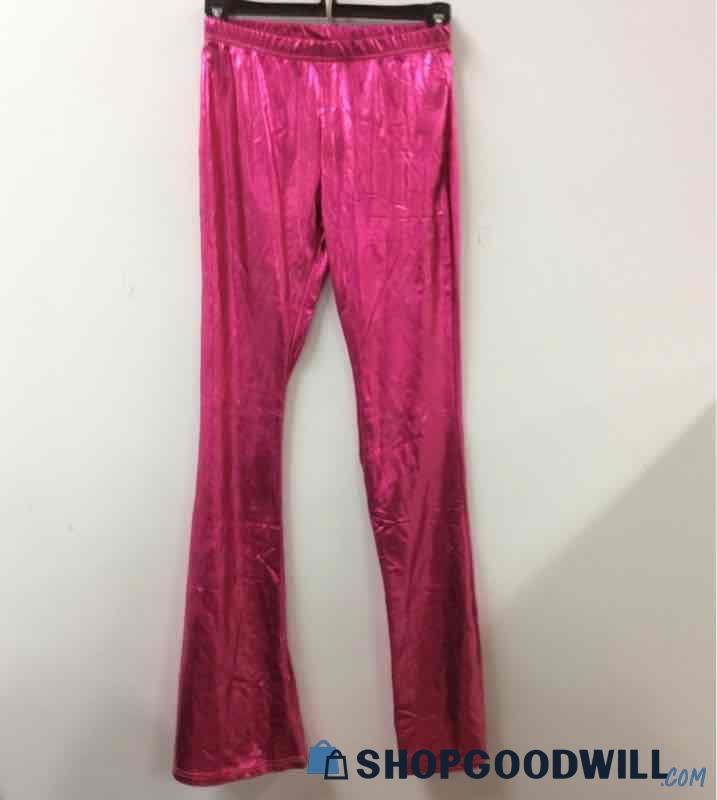 Women's, Pant,pink Metallic, Size Small Tall, By Unknown | ShopGoodwill.com