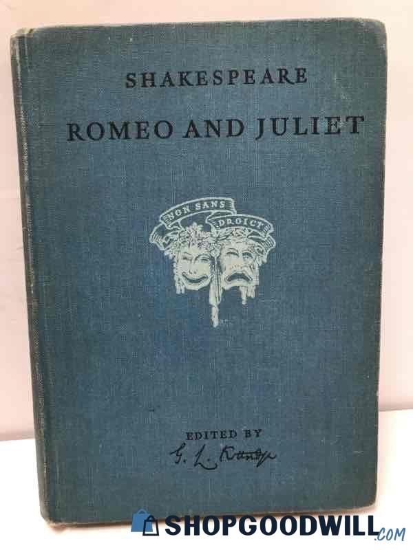 Shakespeare Romeo and Juliet hardcover book - shopgoodwill.com