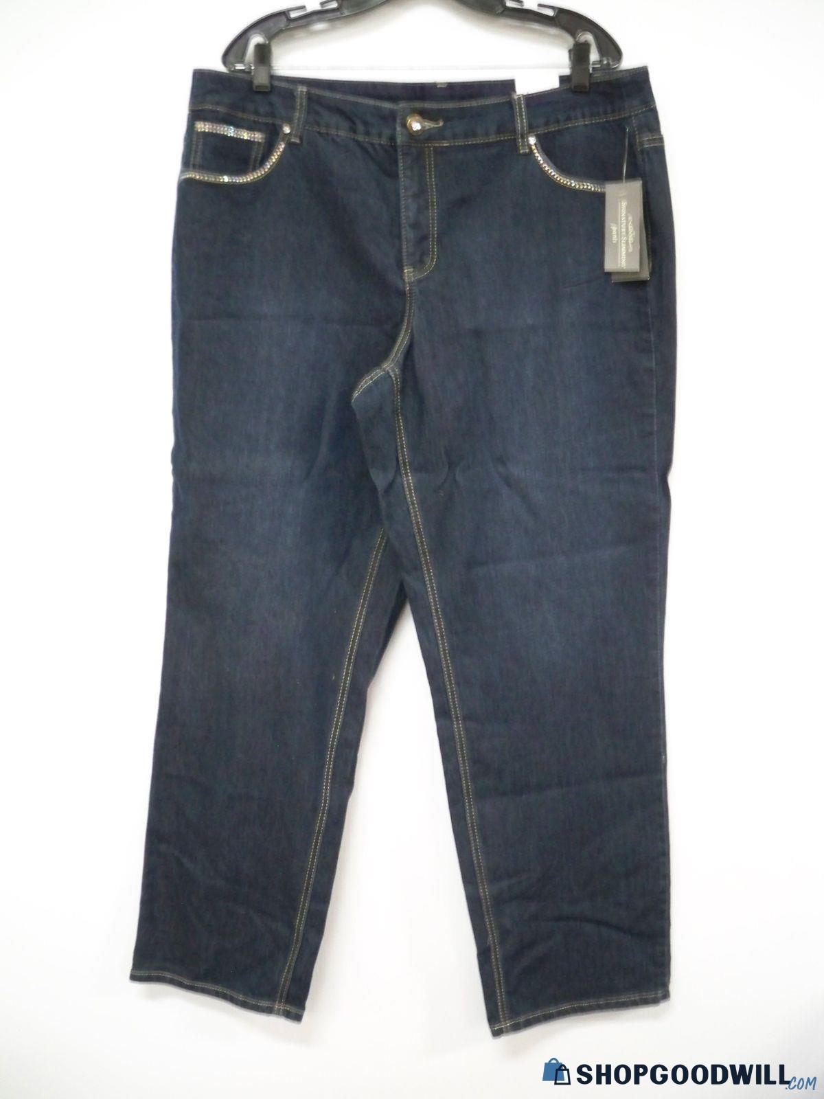 NWT CJ Banks Signature Slimming WMN's Jeans 18W - shopgoodwill.com