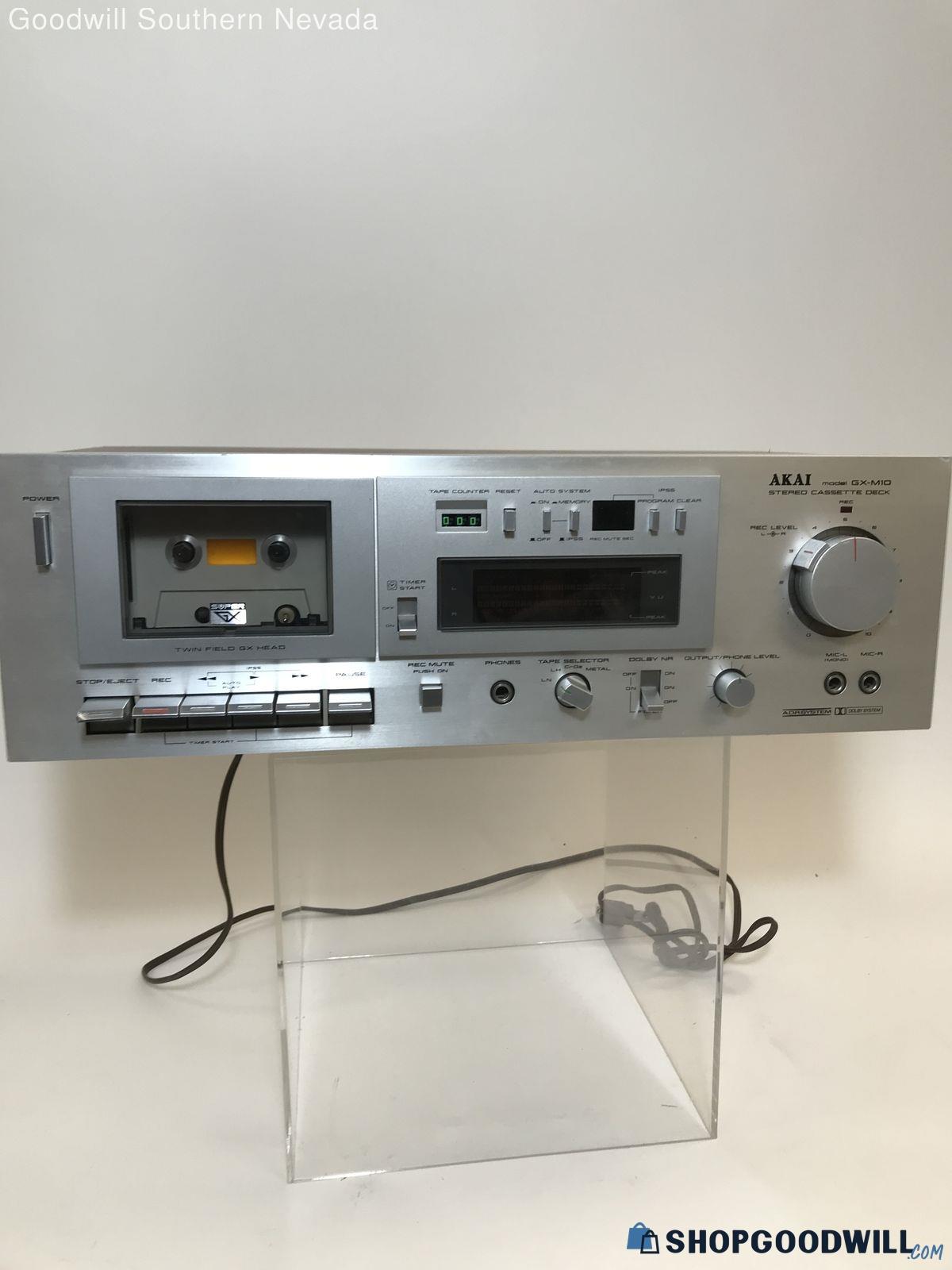 Akai Gx M Vintage Stereo Cassette Deck Shopgoodwill Com