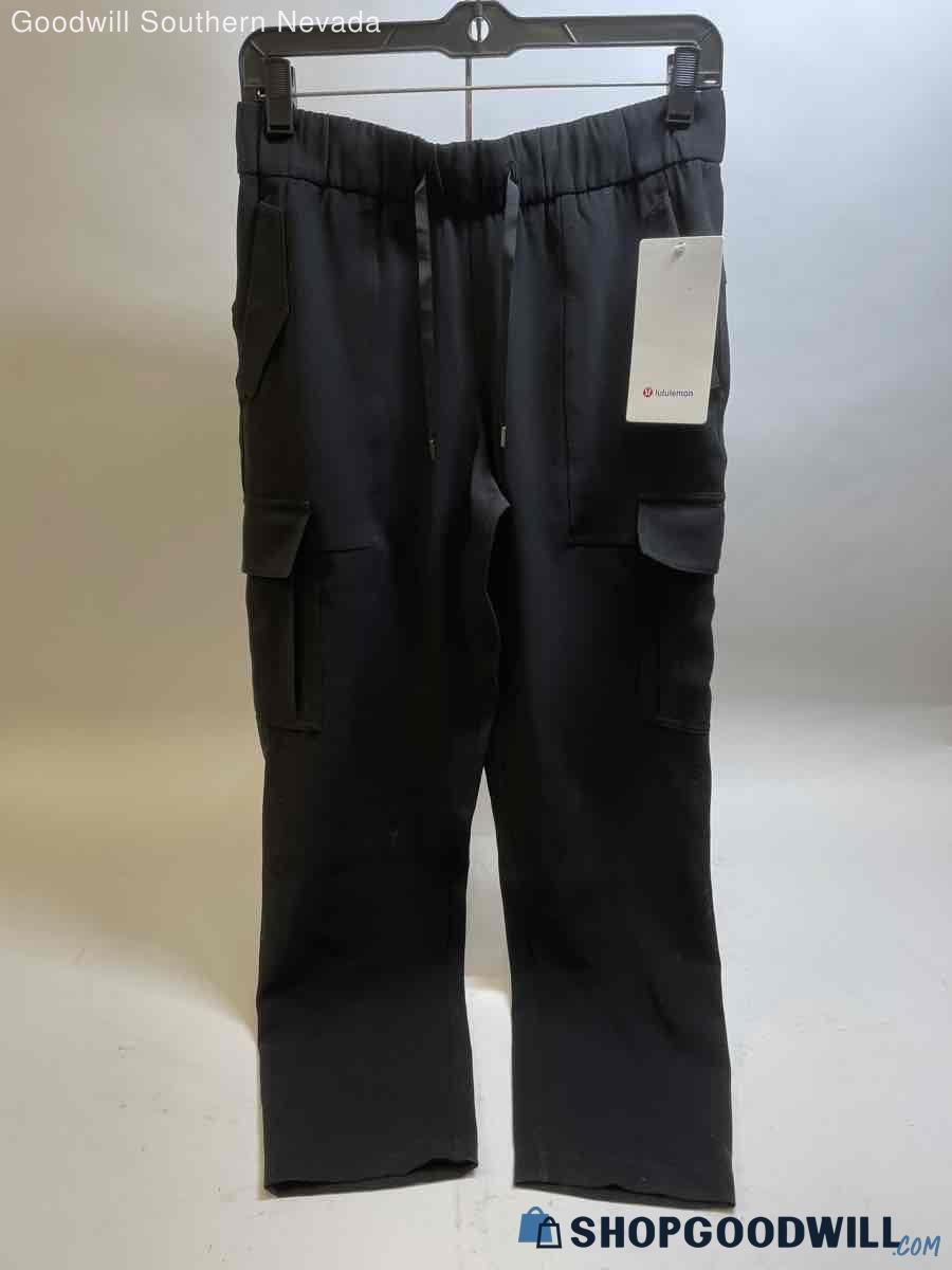 Lululemon Women's Black Cargo Pants - Size 6 - shopgoodwill.com