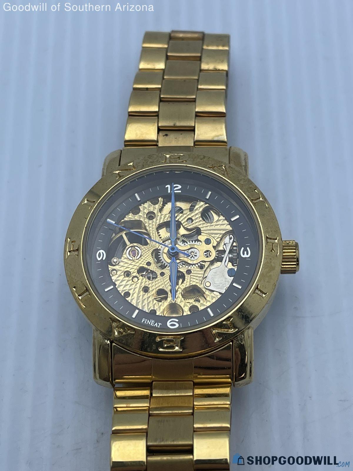 Pulsar Fineat Automatic Skeleton Watch - shopgoodwill.com