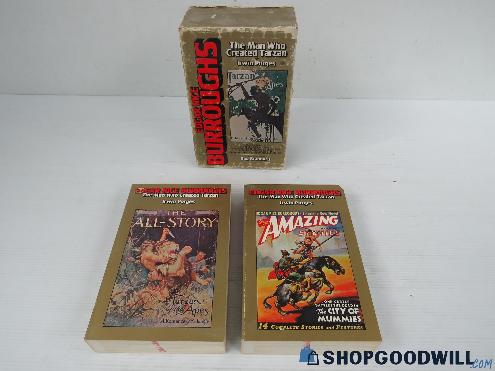 Edgar Rice Burroughs The Man Who Created Tarzan Volume 1/2 Irwin Porges ...