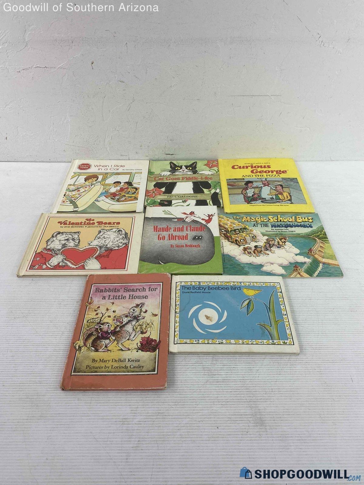 Lot of Asstd Children's Books - Curious George, Magic School Bus etc ...