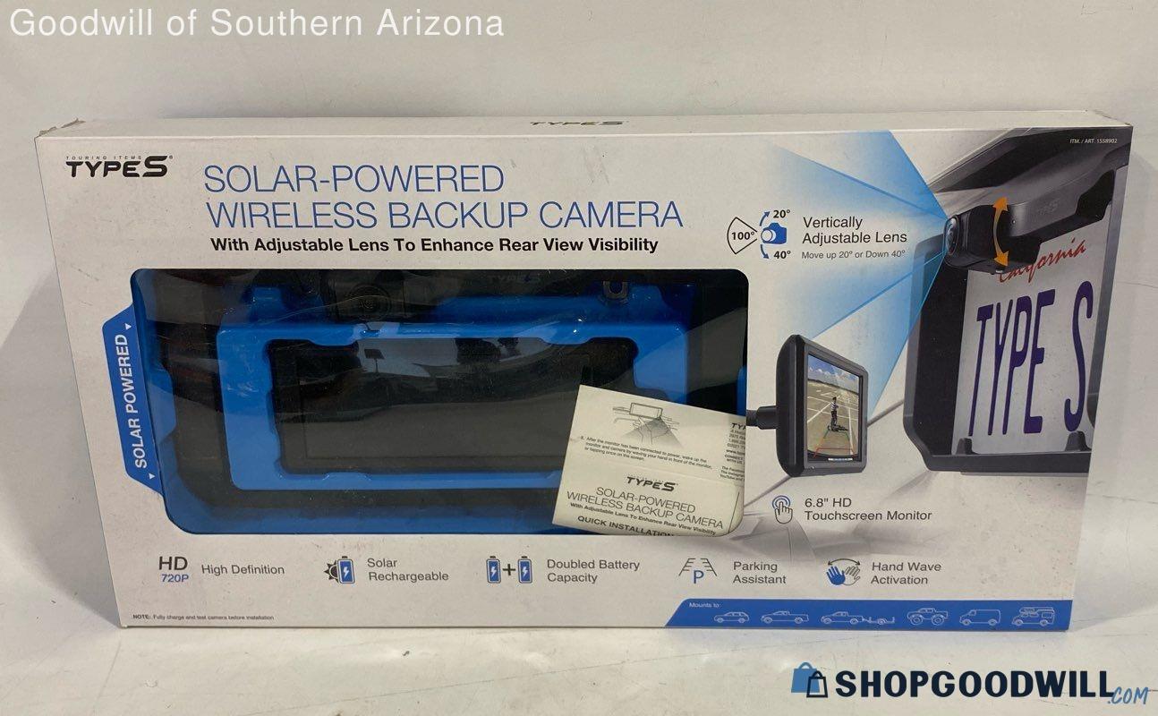 Type S Solar Powered Wireless Backup Camera Shopgoodwill Com