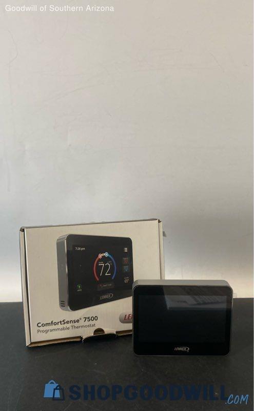 Lennox Comfortsense 7500 Programmable Thermostat Iob | ShopGoodwill.com