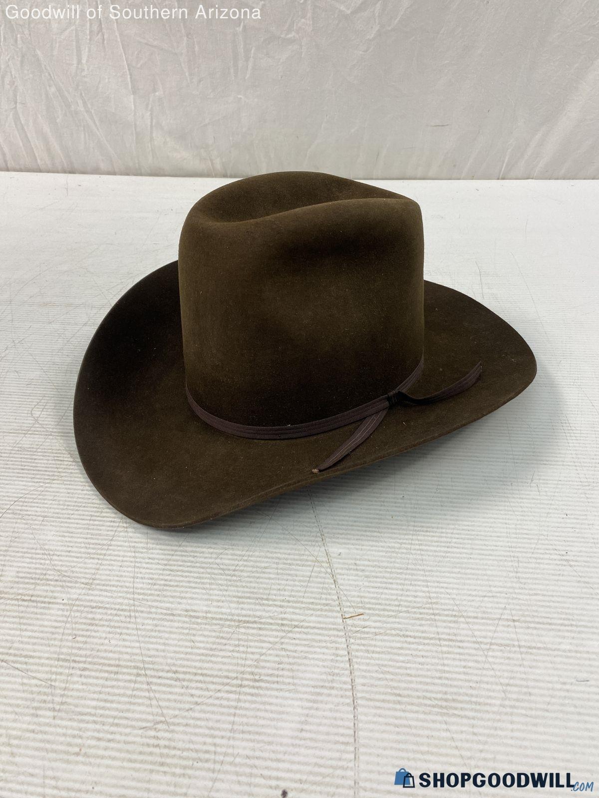 Mens Brown Stetson XXXX Western Style Hat - shopgoodwill.com