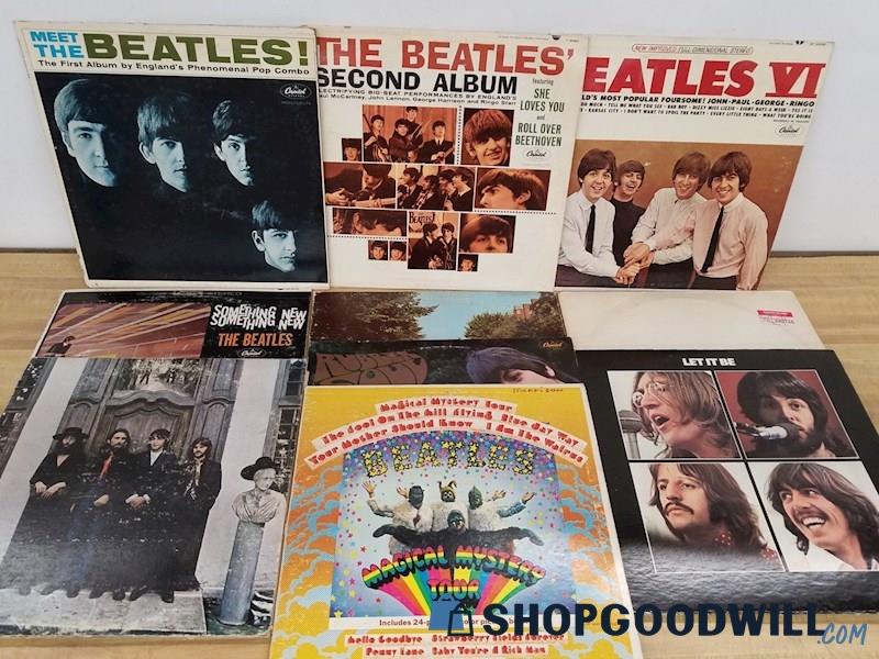 The Beatles Vinyl Lp Records Yesterday And Today Hey Jude Let It Be ...