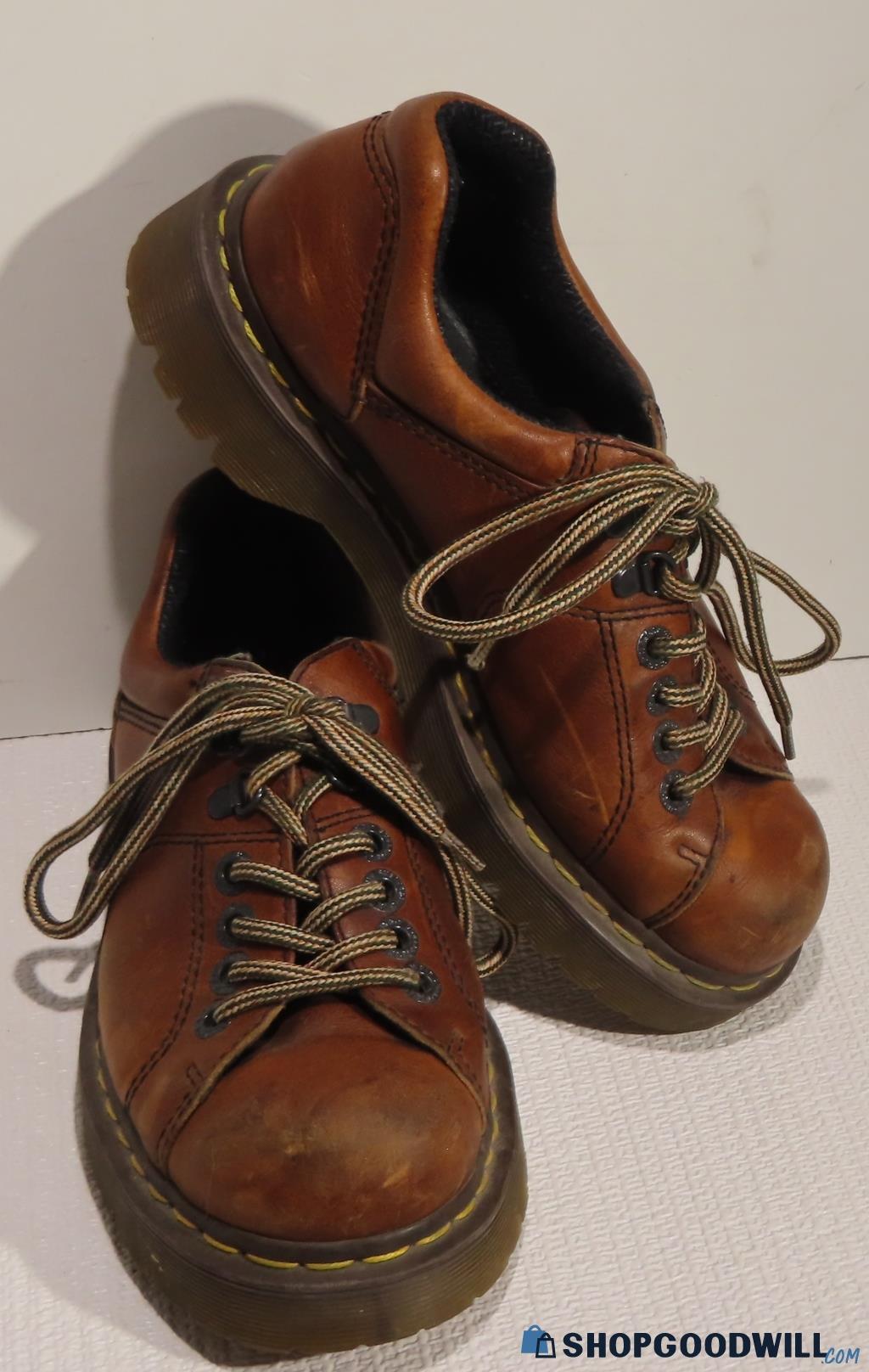 Dr. Marten's 10940 Brown Leather Lace-up Oxford Shoes Men's Size 7 ...