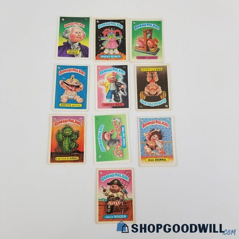 10 Vintage 1985 Topps Garbage Pail Kids Trading Cards W. Gorgeous ...