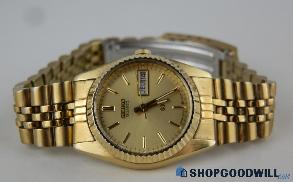 Seiko 3Y03-0160 Water Resistant Watch - shopgoodwill.com