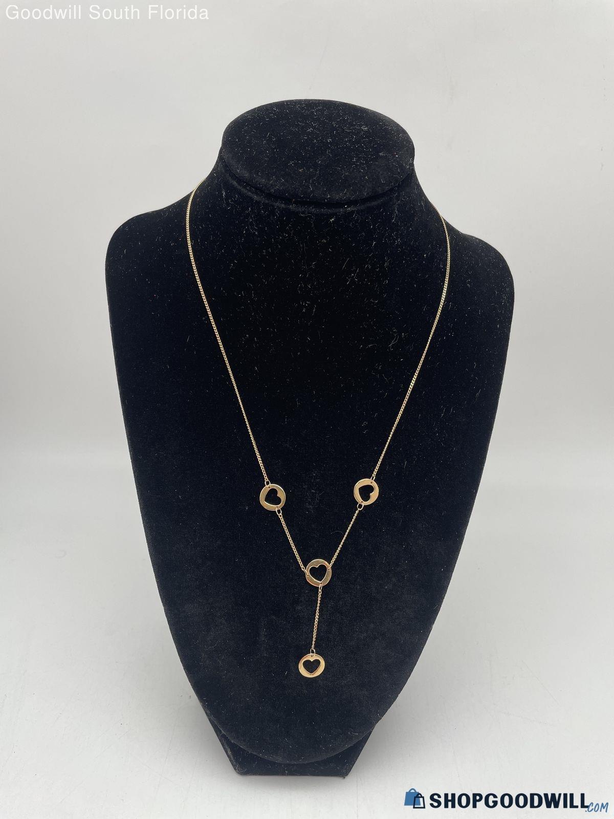 Gold Chain Women's (14k - Tested 13.87kt) Weight 2.5g | ShopGoodwill.com