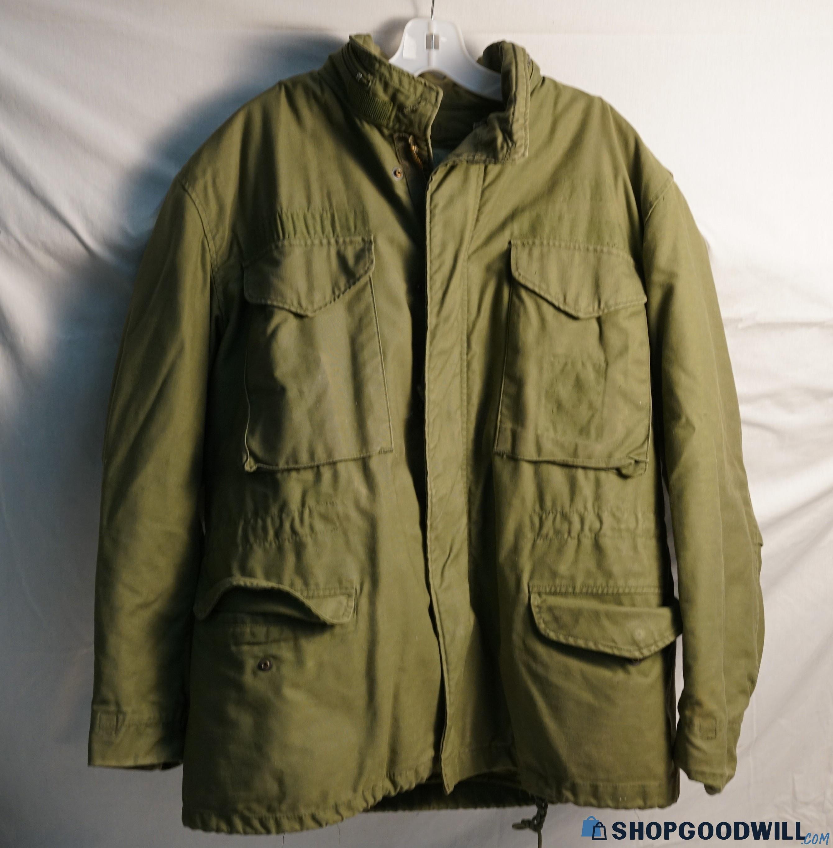 Field Military Jacket - Size M - shopgoodwill.com