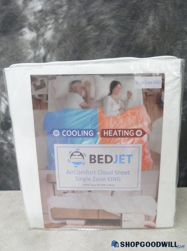 Bedjet Heating & Cooling Aircomfort Cloud Sheet Single Zone King 