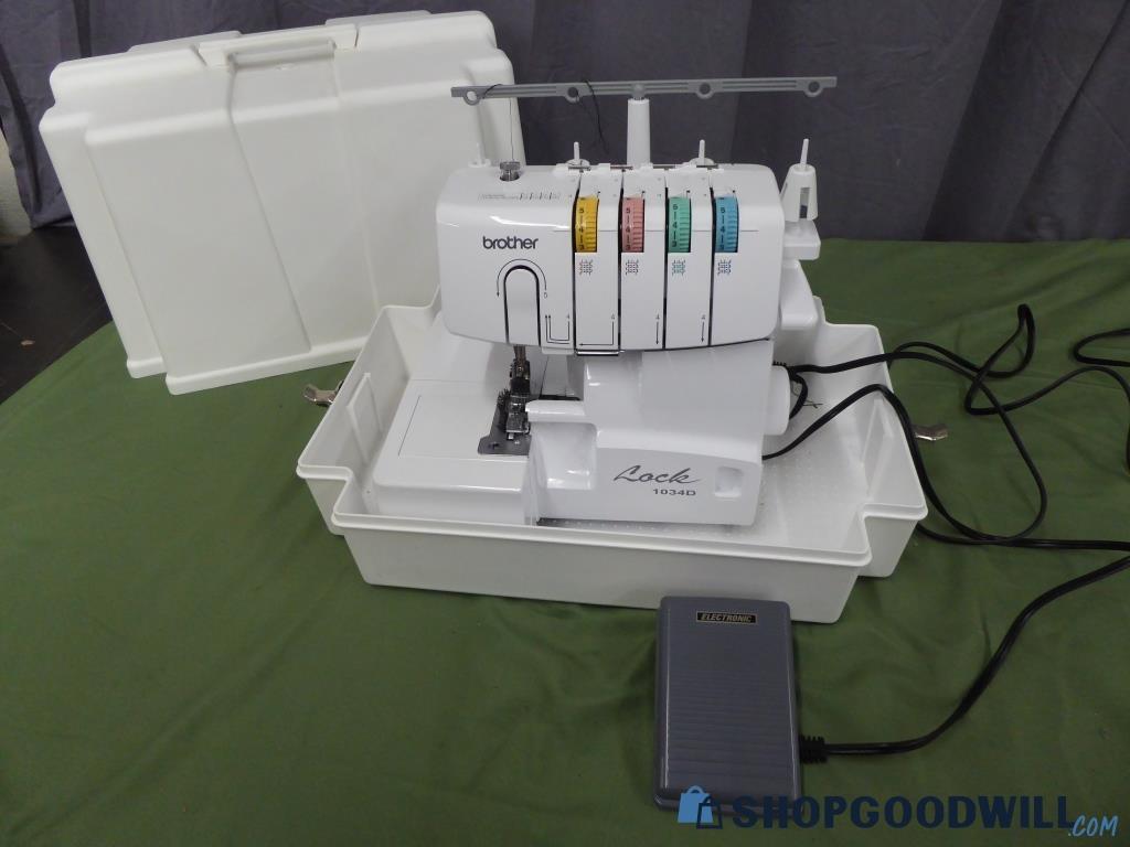 Brother Lock Sewing Machine 1034D - shopgoodwill.com