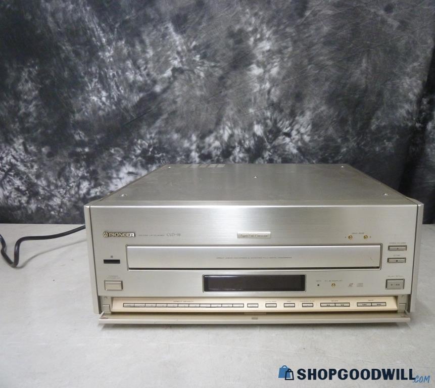 Pioneer CD CDV Laser Disc Player CLD-98 - shopgoodwill.com