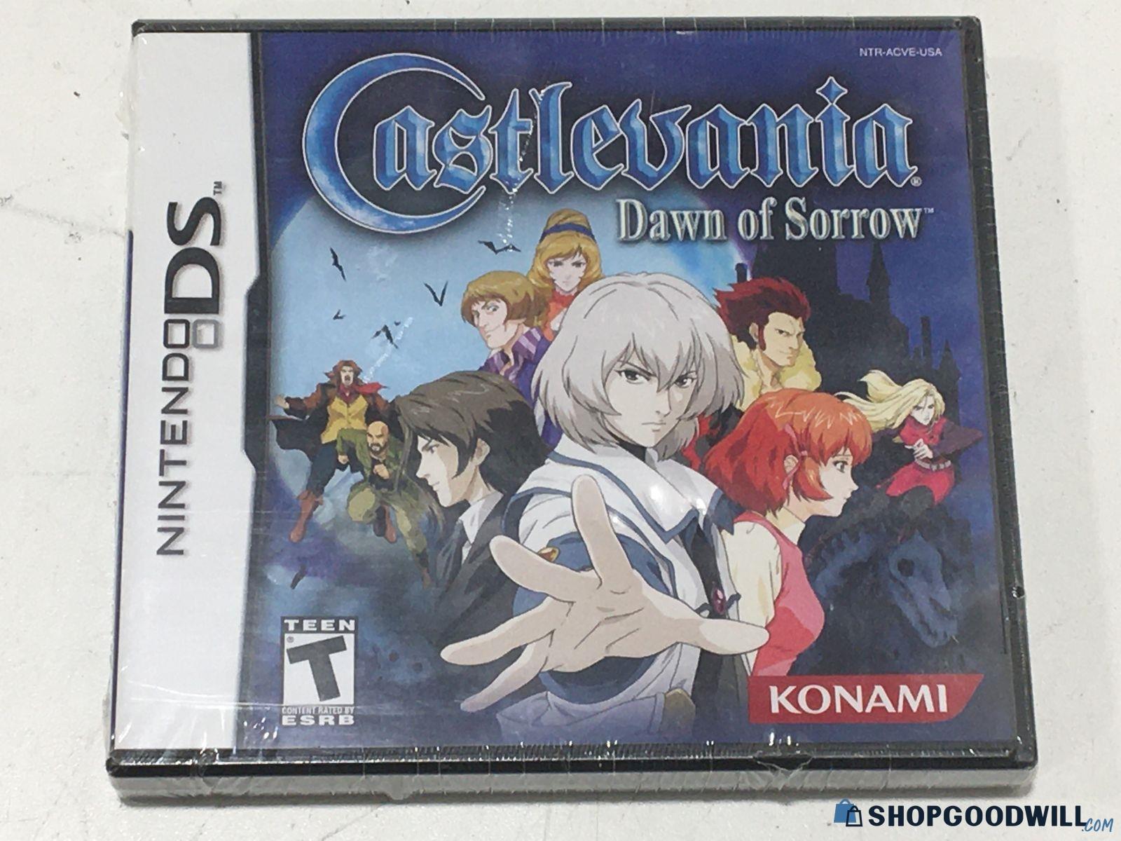 New Sealed Castlevania Dawn of Sorrow for The Nintendo DS ...