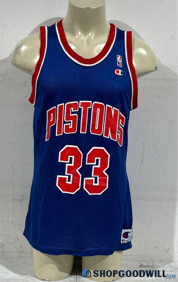 Vintage 90's Champion Detroit Pistons #33 Grant Hill Retired Player ...